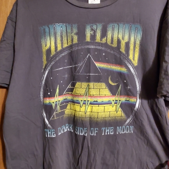 Pink Floyd Dark Side of the Moon T-Shirt.  Short Sleeve.XL GREY - Picture 1 of 4